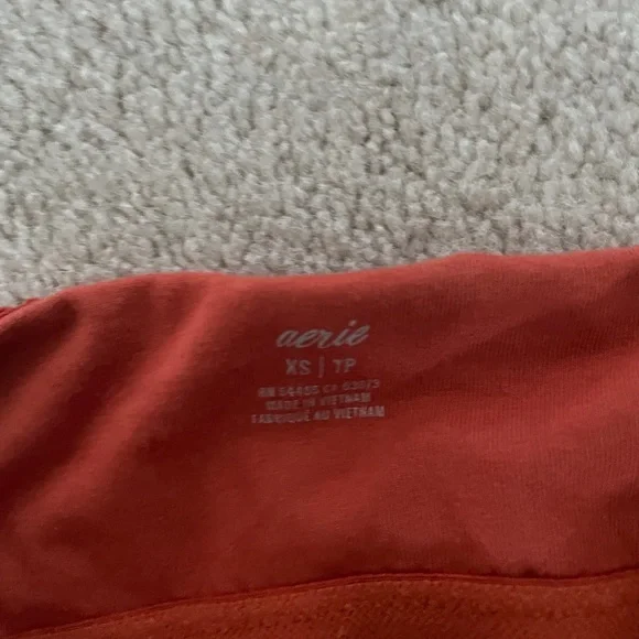 Aerie orange ribbed tube top - Picture 2 of 4